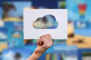 cloud storage symbol