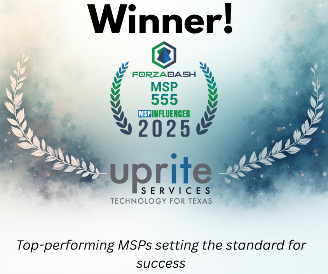 prite Services team celebrating MSP 555 Award winner recognition